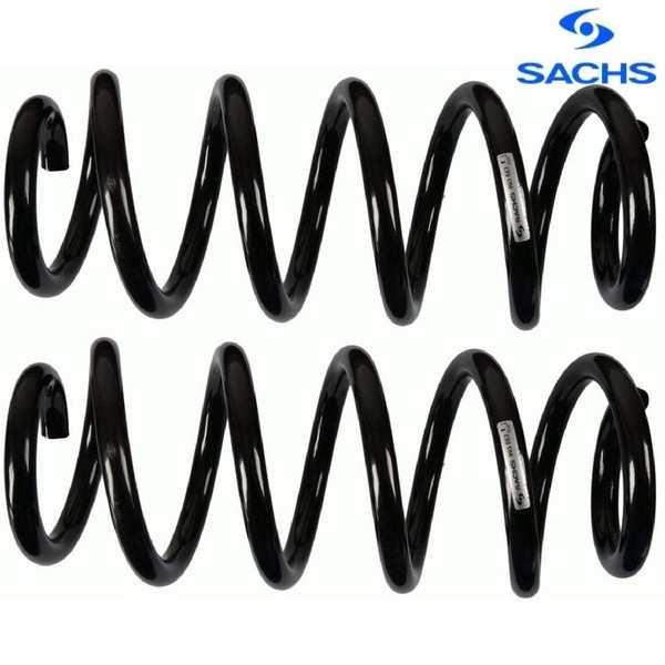 2X Fahrwerksfeder Sachs 993563 2 Federn Satz Federnsatz FüR Audi-image