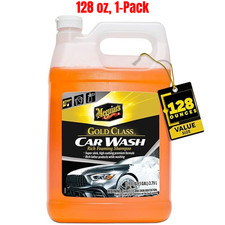 Meguiars Gold Class Car Wash Premium Foaming Car Wash Soap 128 Fluid Ounces