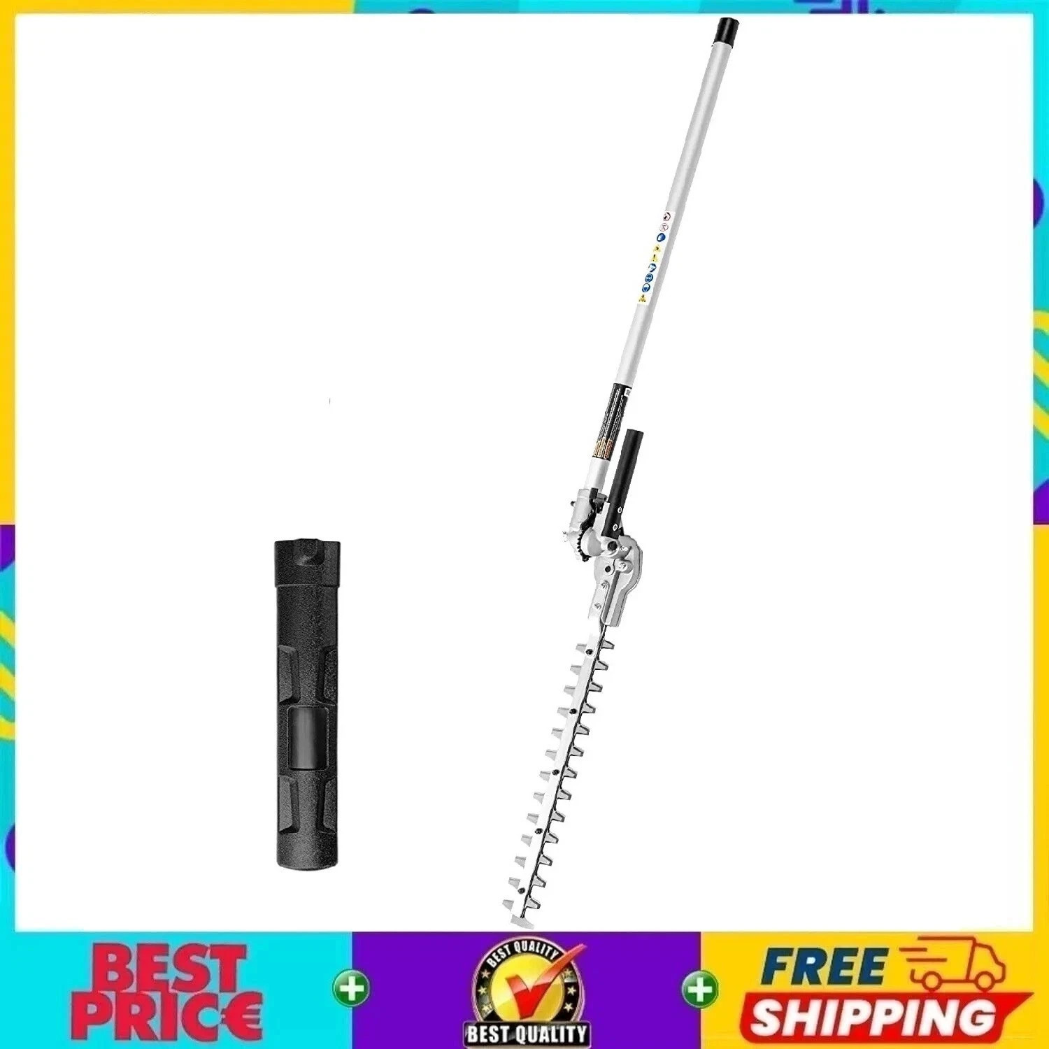 16 inch Pole Hedge Trimmer Attachment for Greenworks STB460 STB456 STC459 STF456