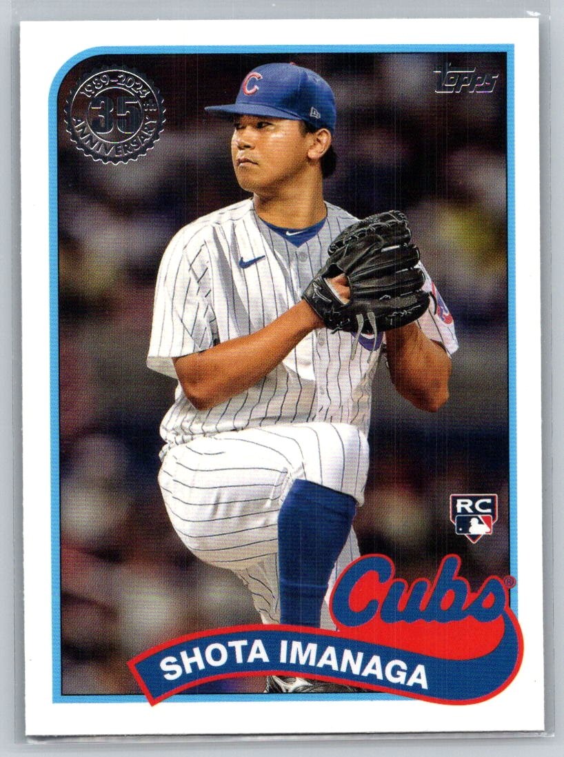 2024 Topps #89B2-4 Shota Imanaga 1989 Topps Baseball 35th Anniversary
