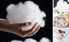 Polyester Fiber Fill, Premium Pillow Stuffing / 906g Polyfill Stuffing for 2 lb