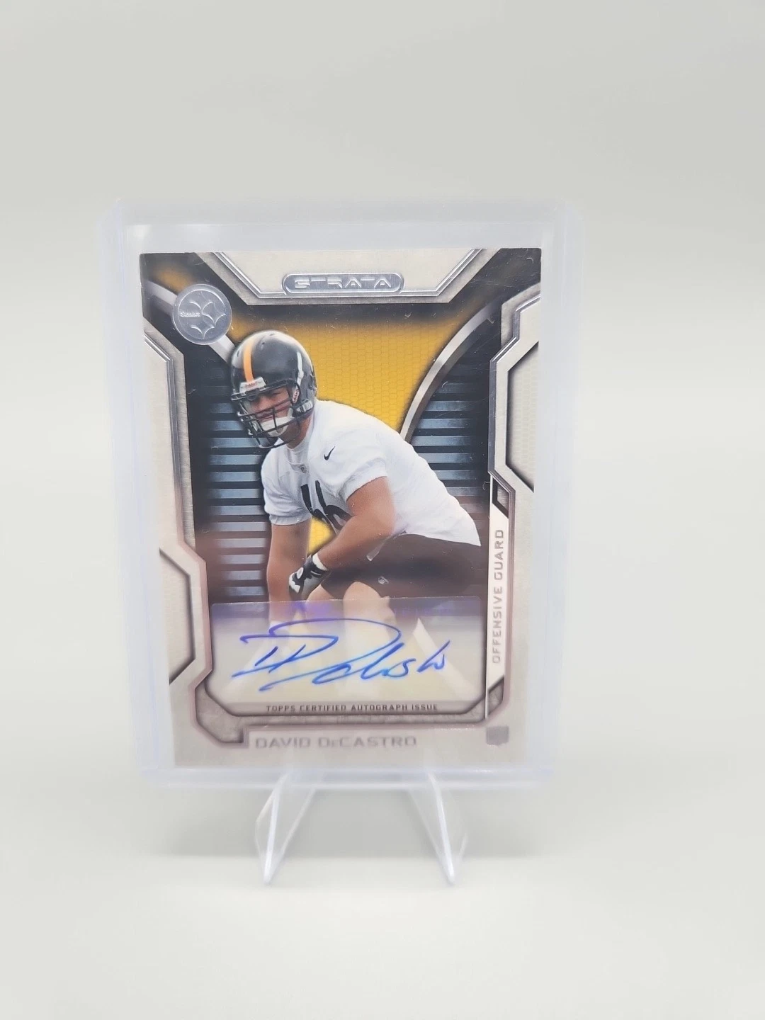 David Decastro trading card