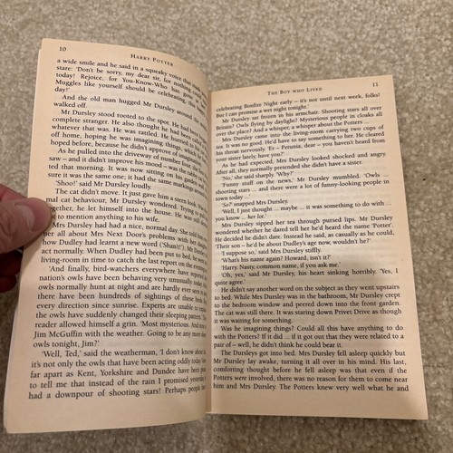 Harry Potter Philosopher's Stone Rowling Bloomsbury 1st Ed 5th Print PB Book - Picture 11 of 12