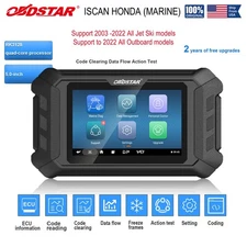 OBDSTAR ISCAN for HONDA Marine Diagnosis  Scanner Action Test 2 Year Free Update