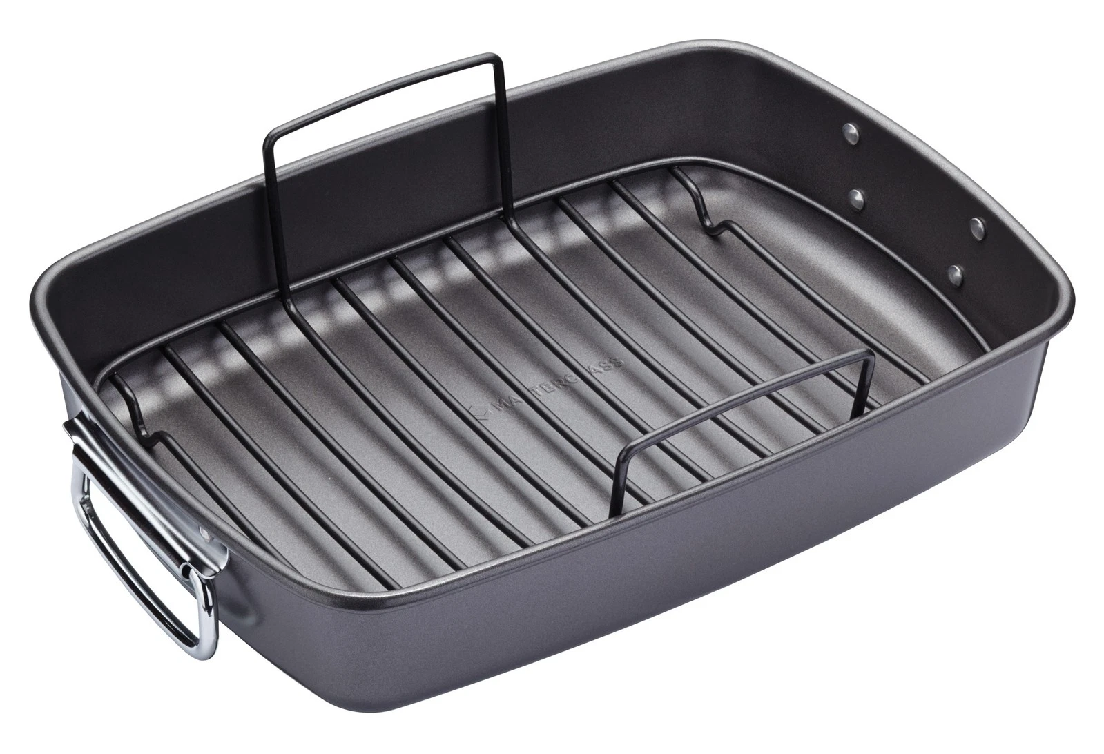 MasterClass Non-Stick Roasting Pan with Rack, 40cm x 28cm
Opens in a new window or tab