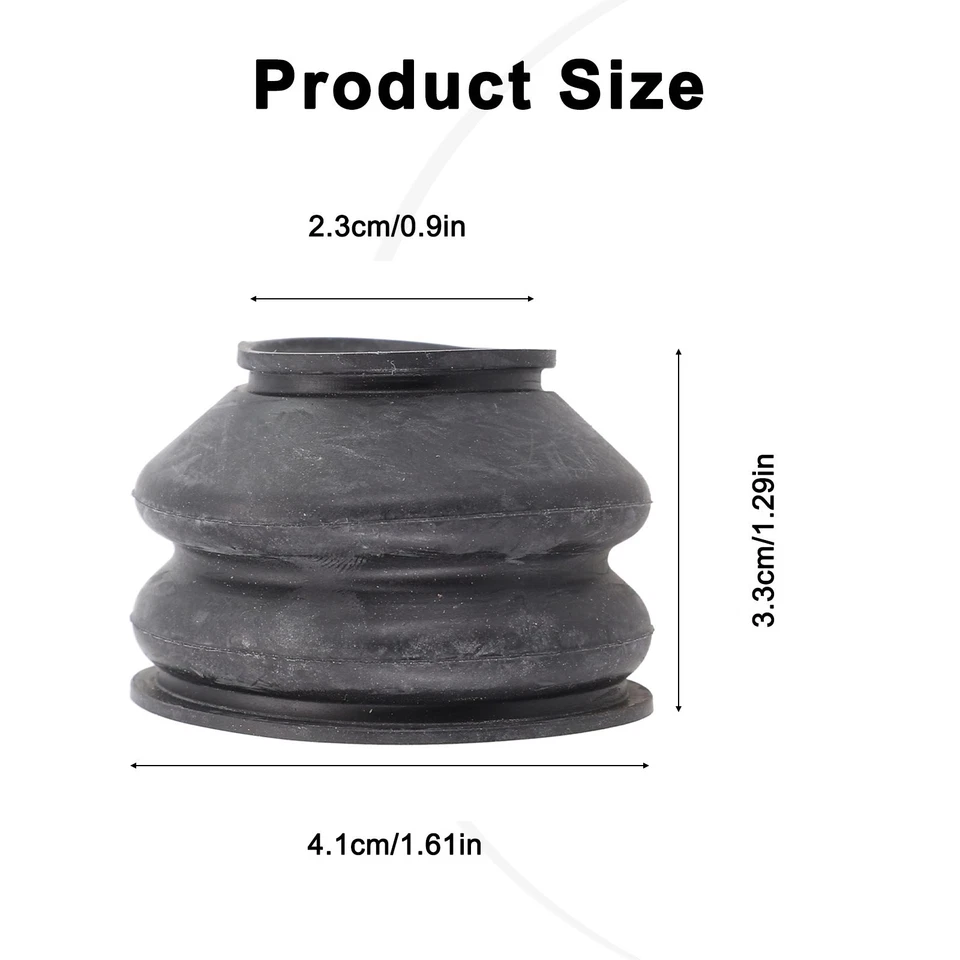 2*Universal Silicone 23 41 33 Tie Rod End And Ball Joint Dust Boots Cover New - Image 3 of 4