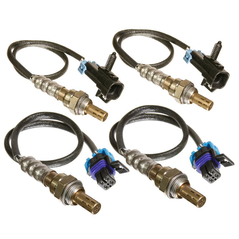Sensor de oxígeno aguas arriba y aguas abajo 4 piezas para Cadillac Escalade ESV EXT 2007 6,2 L Foto 2 de 4