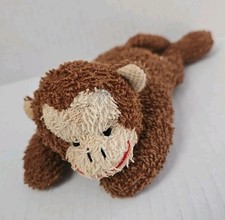 Russ Home Buddies  Coco  the Brown Monkey Terrycloth Bean Bag Plush 7" Toy