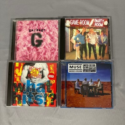 Garbage Smashing Pumpkins Muse Red Hot Chili Peppers CD Lot OS 90s Alt Rock