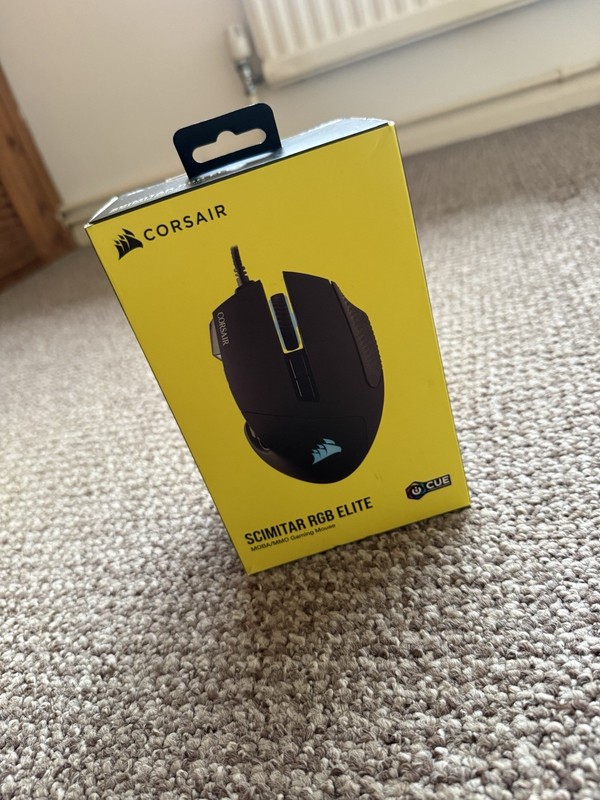 Corsair Scimitar Elite RGB Optical Gaming Mouse - Black (CH-9304211-EU)