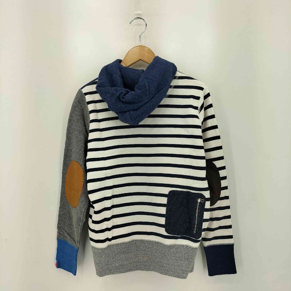 LOOPWHEELER (Loopwheeler) Crazy Pattern Zip Up Pa… - image 2