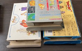 Famicom software 4-piece set Dragon Quest 1.2.4 Final Fantasy III