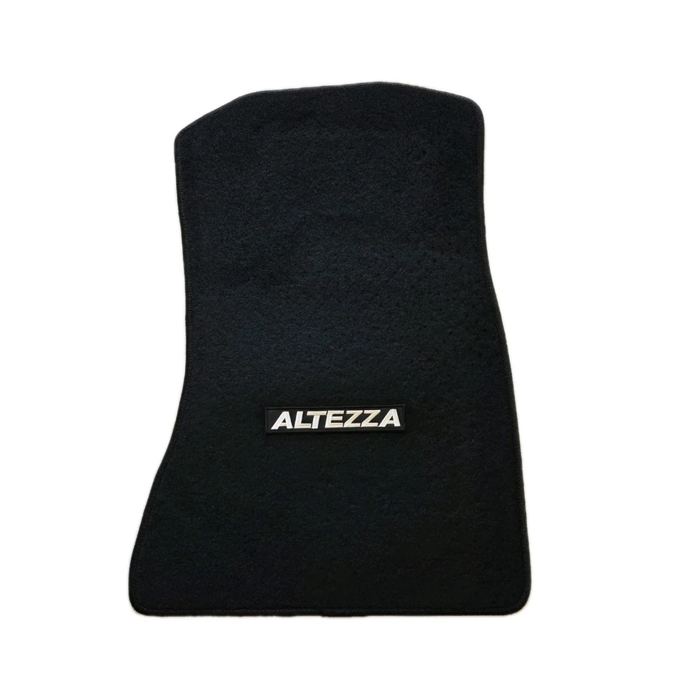 Alfombrillas negras Fit 06-12 Lexus IS350 IS250 con emblema A (solo tracción en las 2 ruedas) Foto 3 de 4