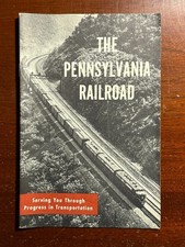 The Pennsylvania Railroad Serving You Through Progress Vintage Paperback Booklet