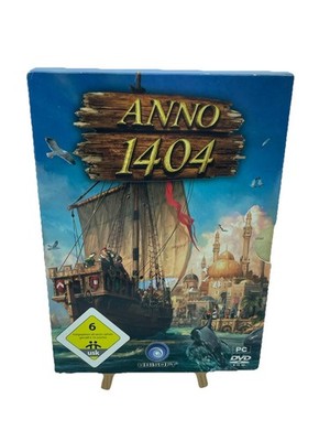 Anno 1404 im Pappschuber PC Spiel Strategie Klassiker Schiffe Siedler Ubisoft