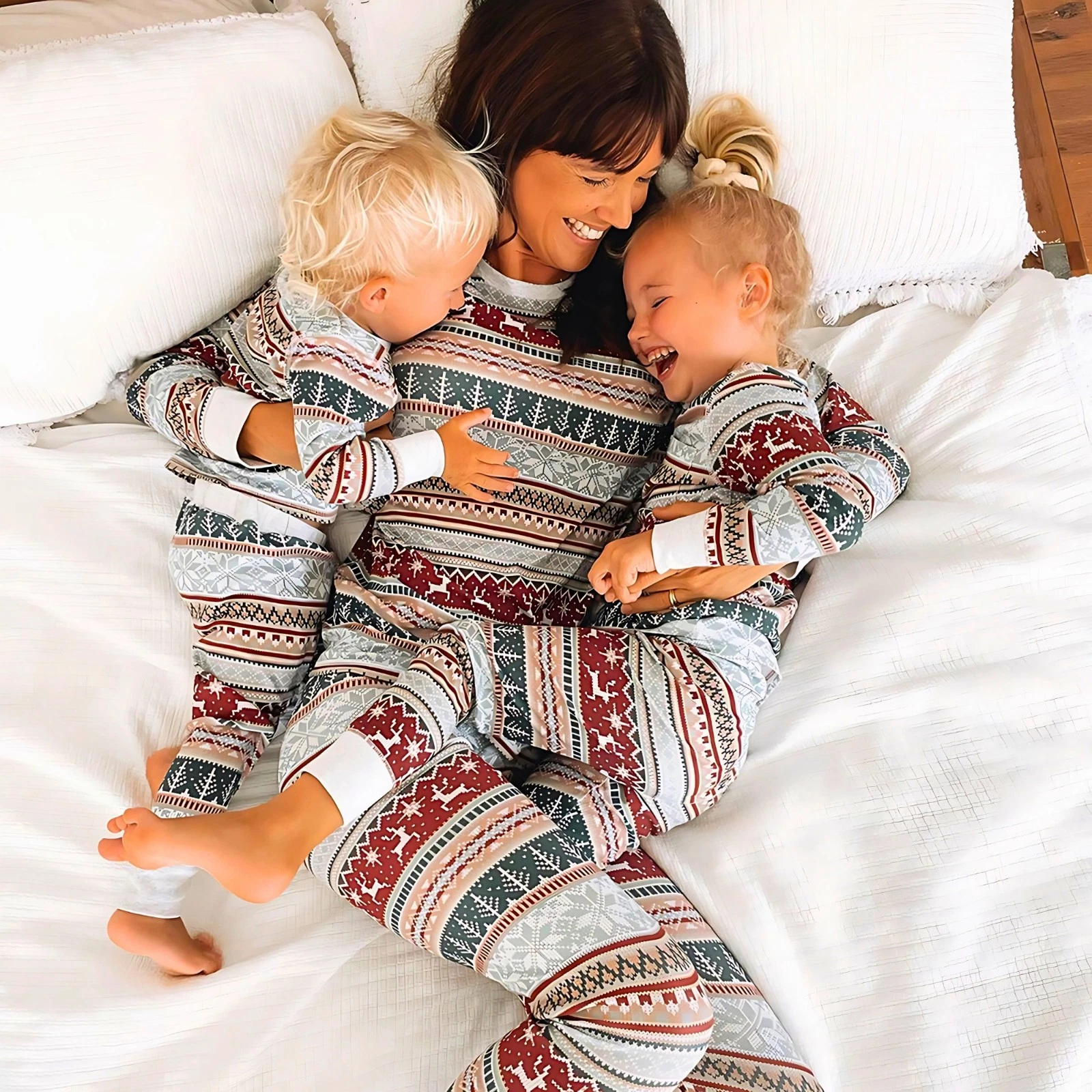 Matching Family Christmas Pajama Sets for Men, Women, Kids, and Pets