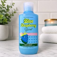 Bath Body Works Blue Raspberry Burst Body Wash Full Size 10 oz