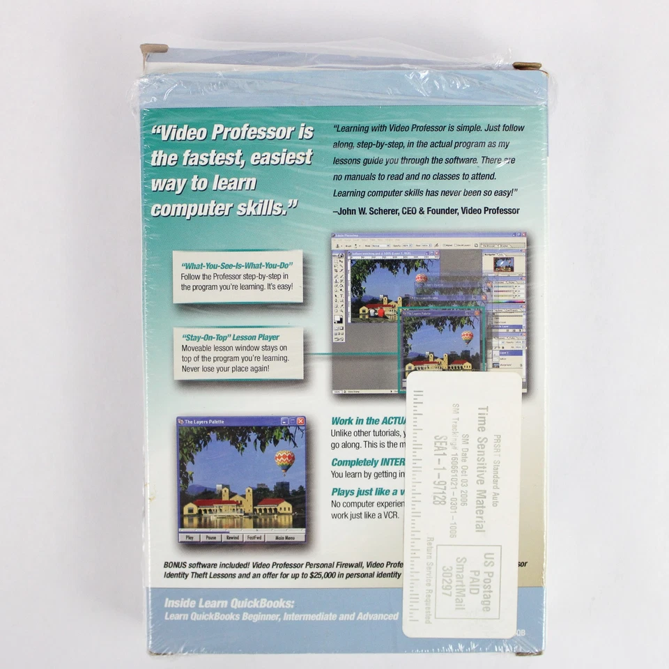 Video Professor QuickBooks 3 CD-ROM Set Accounting Tutorial Windows XP - Image 2 of 4