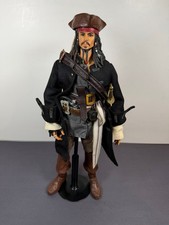 Product Image: Zizzle Pirates Of The Caribbean CAPTAIN JACK SPARROW 12" Figure 1/6 Scale J607