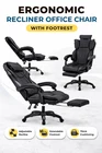 Ergonomic Recliner Office Chair w/ Footrest Adjustable Executive Gaming Chair