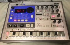 KORG EA-1 Electribe Sintetizzatore Modellazione Analogico Argento Testato...
