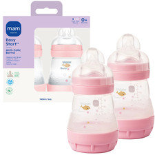 Easy Start Anti-Colic Bottle, 5 Oz, Girl, 2 Pack