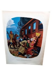 1975 Sexy Adult Cartoon Money and Jewelry in My Purse Bruce Brown Art