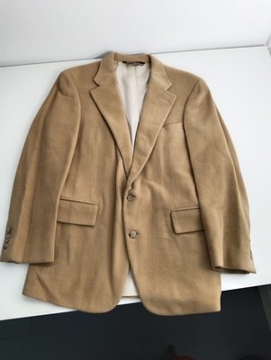 Vintage 1990s Ralph Lauren Polo Beige Soft Wool Blazer EU 48 US 38R