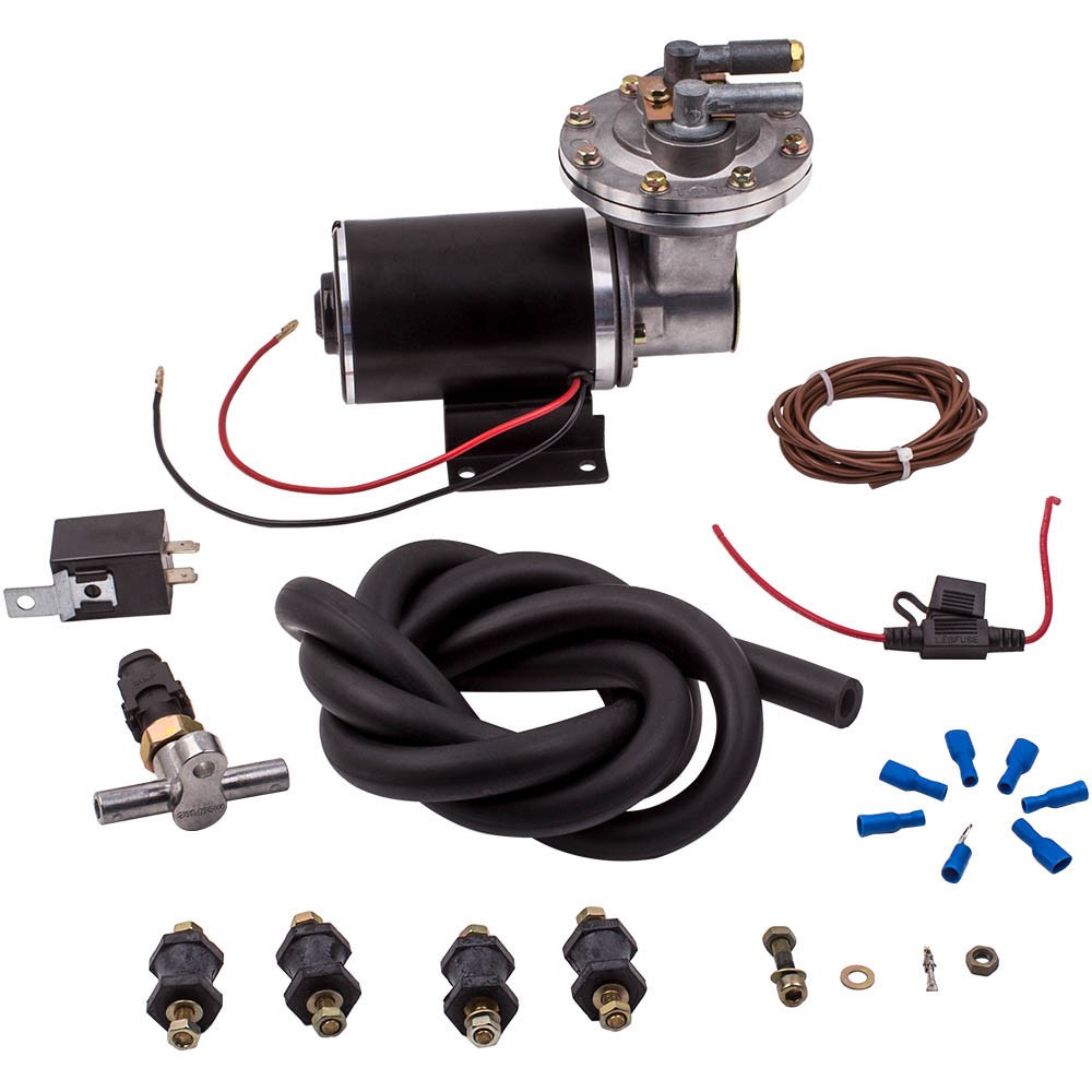1×electric Vacuum Pump Kit For Brake Booster 12 Volt 18""-22"" Vacuum Pump@X35M