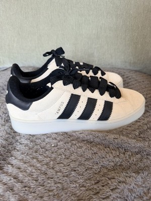 Adidas Campus 00s UK 8,5 Aluminium Core Black HQ8711 Sneaker Gebraucht
