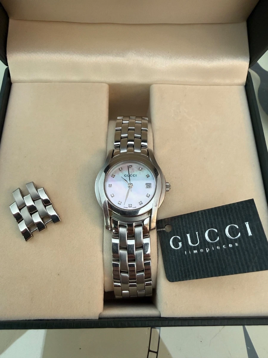 Gucci 5500 Stainless Steel Band Wristwatches for sale | eBay