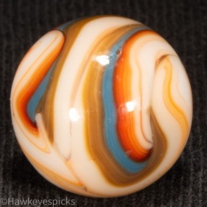 Sammy's Mountain Swirl Marble 5/8"- Mint Hawkeyespicks sg