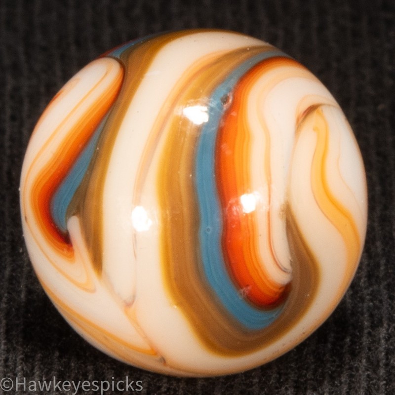 Sammy's Mountain Swirl Marble 5/8"- Mint Hawkeyespicks sg