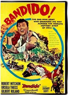 Bandido 1956 DVD Robert Mitchum, Gilbert Roland, Ursula Thiess