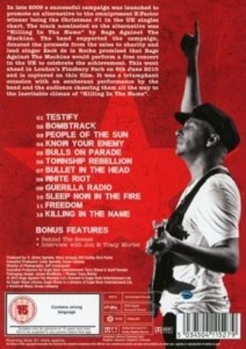 Live At Finsbury Park (DVD) Rage Against The Machine - Imagen 6 de 6