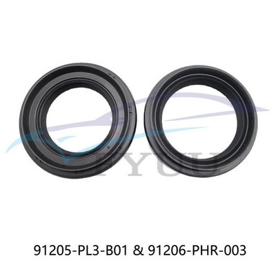 2x Drive Shaft Axle Seals 91206-PHR-003 For Honda Accord CR-V CR-Z Civic Insight
