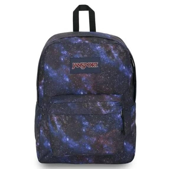 JanSport SuperBreak Backpack Unisex OS Galaxy Print New School Travel Bag image 2