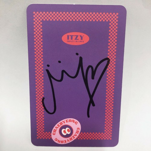 Itzy Chaeryeong Official 1st Album Crazy In Love Jewel Photocard A jyp Kpop LOCO - 第 2/2 張圖片