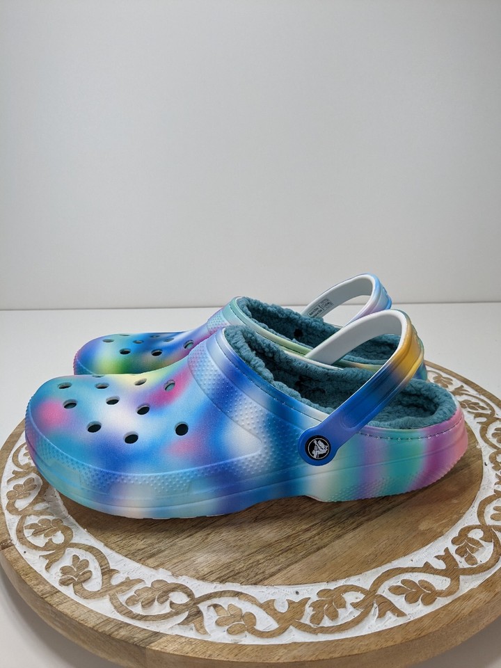 Crocs Lined Solarized Clog 2075604SU Pure Water Mens Size 13 eBay