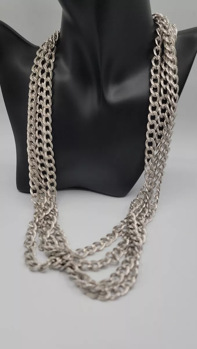 Vintage Monet Flapper Necklace 106