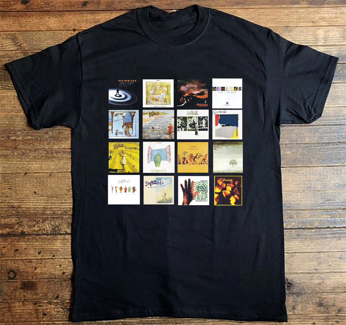 Genesis 2007 バンドTシャツ L ブラック genesis バンドTシャツ