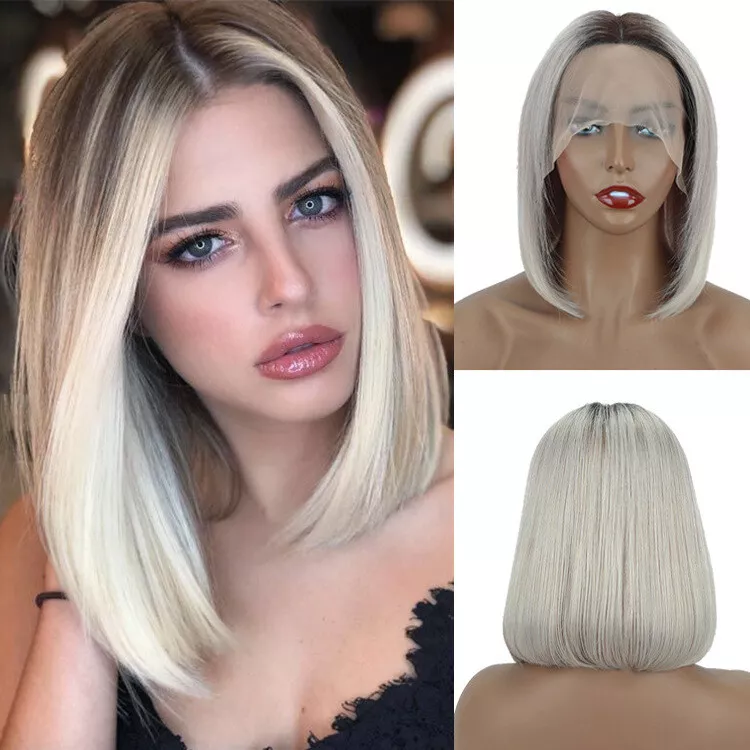 100 human hot sale hair gray wigs