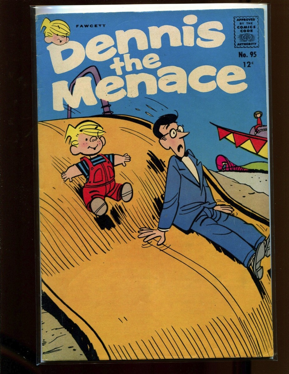 洋書 Dennis the Menace Dennis the Menace Fun Book #1 VG 1960 Giant-Size 100 pages