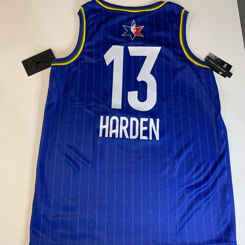 Jordan James Harden All Star Game Blue Swingman Finished Jersey Men's Size XXL - Picture 2 of 8