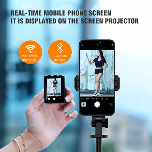 RK-X40C Magnetic Selfie Monitor Screen Tripod Phone Gear Camera Phone ProjectidW - Photo 6 sur 10