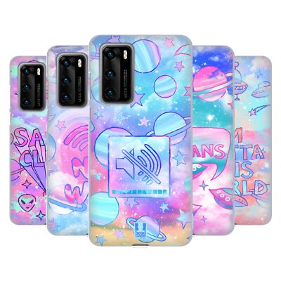 HEAD CASE DESIGNS SPACE OVERLAYS SOFT GEL CASE FOR HUAWEI PHONES 4