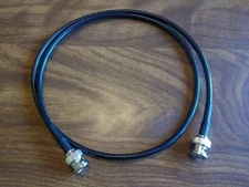 3 ft. Premium BNC male to BNC male 50 ohm RG58 Cable w/ Belden Coax, *USA-Made*