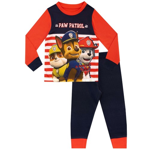 Pijama Paw Patrol Niños Niños 18 Meses 2 4 5 Años PJs de noche Rayas eBay