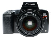 Canon EOS Rebel SII 1000FN QD 35mm SLR Film Camera 1:3.5-4.5 f 28-70