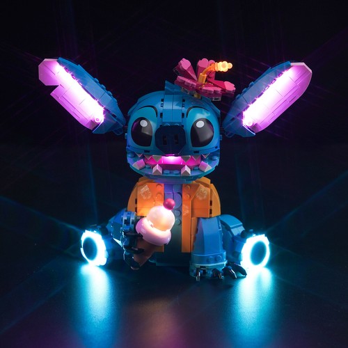 LocoLee LED Licht Kit für Lego 43249 Disney Stitch kreative Beleuchtung Set mit RC - Bild 3 von 15